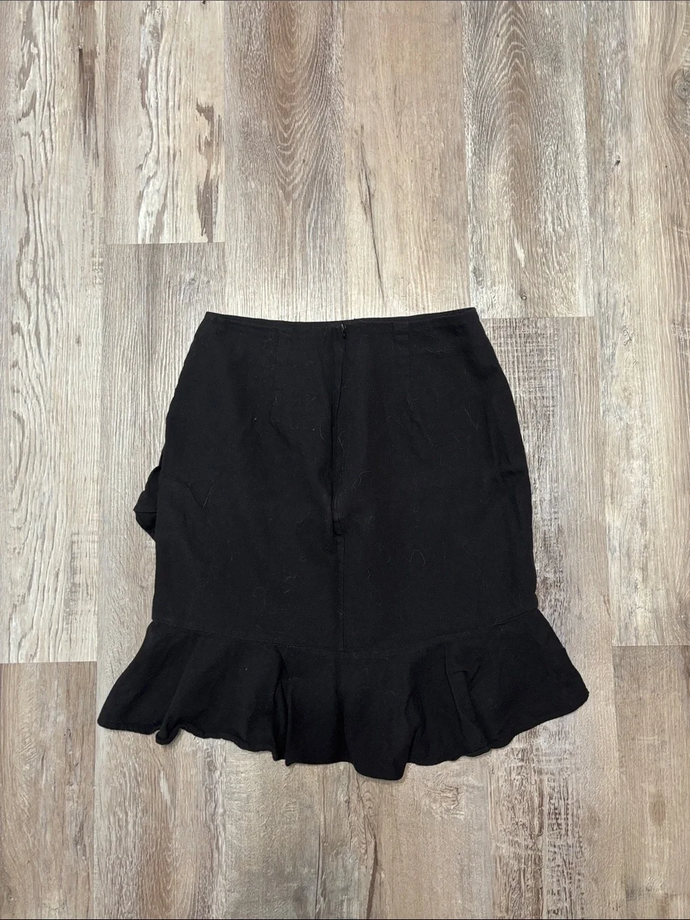 a new day Black High-Low Ruffle Skirt